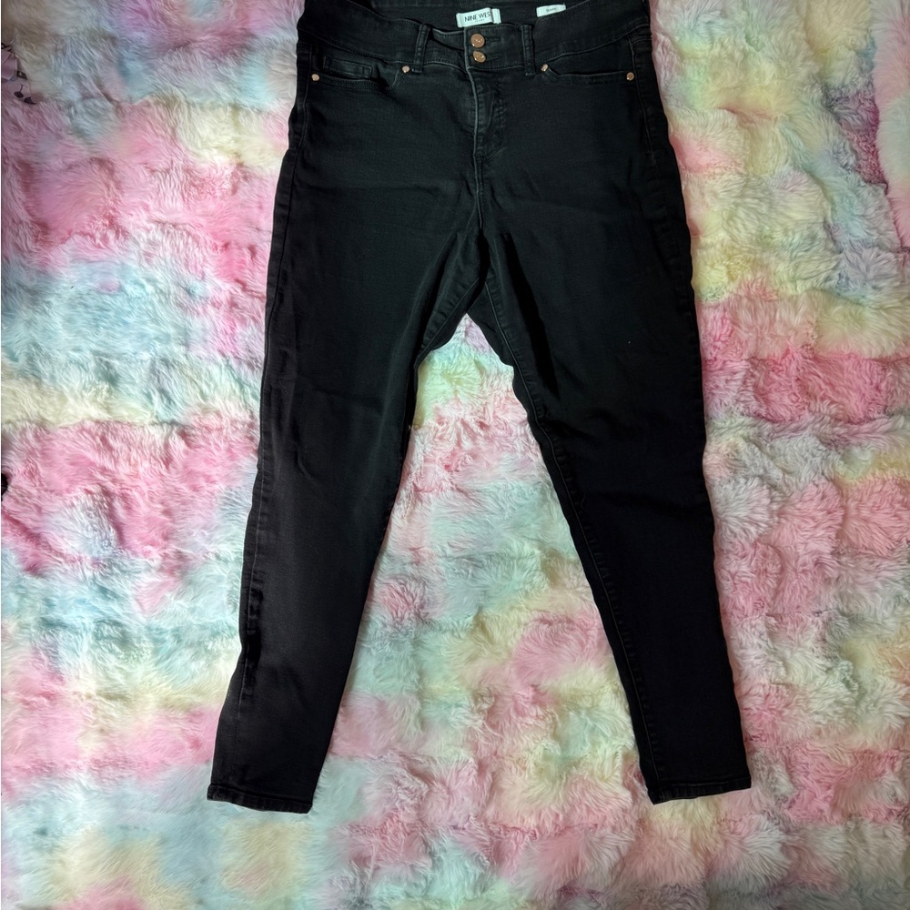 ❤️‍🔥EUC Nine West Black Skinny Jeans for Women